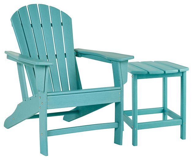 Sundown Treasure Turquoise Sundown Treasure Outdoor Chair with End Table image