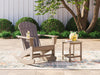 Sundown Treasure Driftwood Sundown Treasure Outdoor Chair with End Table image