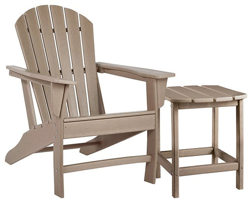 Sundown Treasure Driftwood Sundown Treasure Outdoor Chair with End Table image