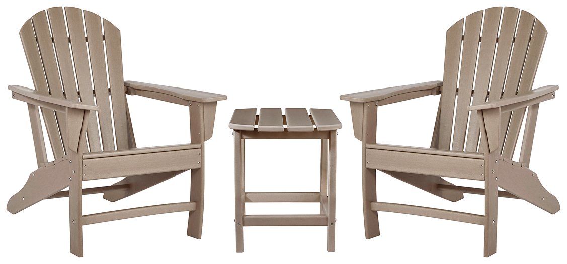 Sundown Treasure Driftwood Sundown Treasure 2 Outdoor Chairs with End Table image