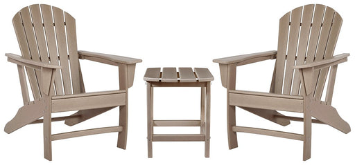 Sundown Treasure Driftwood Sundown Treasure 2 Outdoor Chairs with End Table image