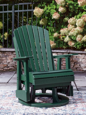 Shell Beach Outdoor Swivel Glider Chair