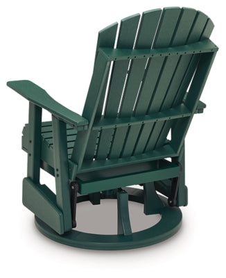Shell Beach Outdoor Swivel Glider Chair