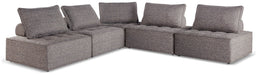 Bree Zee Brown Outdoor Sectional image