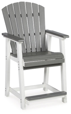 Transville Outdoor Counter Height Bar Stool
