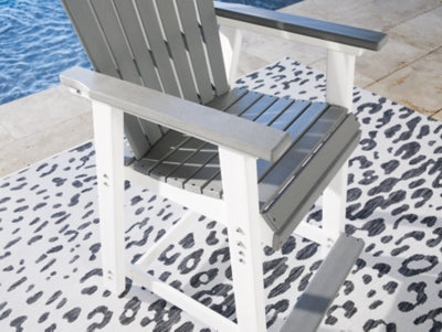 Transville Outdoor Counter Height Bar Stool