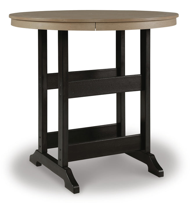 Fairen Trail Outdoor Counter Height Dining Table with 2 Barstools