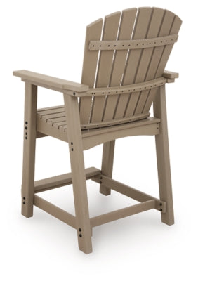 Seacliff Beach Outdoor Counter Height Bar Stool