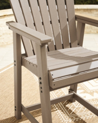 Seacliff Beach Outdoor Counter Height Bar Stool
