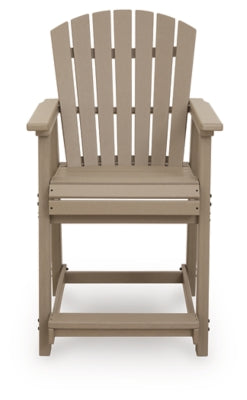 Seacliff Beach Outdoor Counter Height Bar Stool