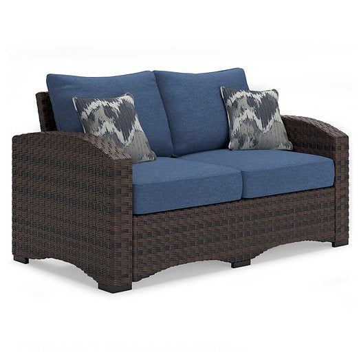 Windglow Outdoor Loveseat with Cushion
