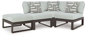 Beachloft Black/Gray Outdoor Sectional image