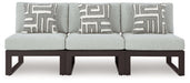 Beachloft Black/Gray Outdoor Sectional image