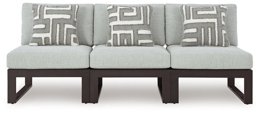 Beachloft Black/Gray Outdoor Sectional image