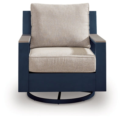 East Beach Outdoor Swivel Glider Chair with Cushion