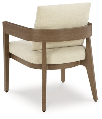 Serene Bay Outdoor Dining Arm Chair with Cushion