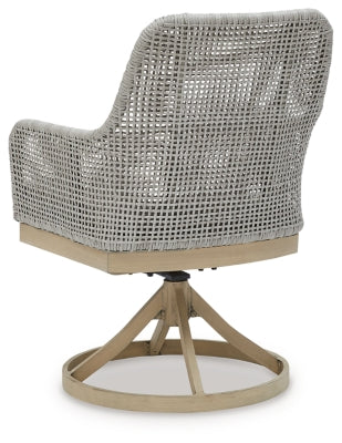 Seton Creek Outdoor Swivel Dining Chair