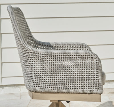 Seton Creek Outdoor Swivel Dining Chair