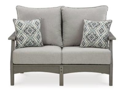 Visola Outdoor Loveseat and Coffee Table