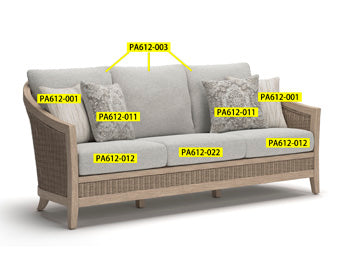 Alden Peak Seat Cushion