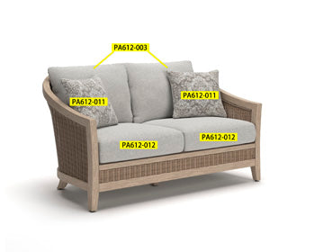 Alden Peak Seat Cushion