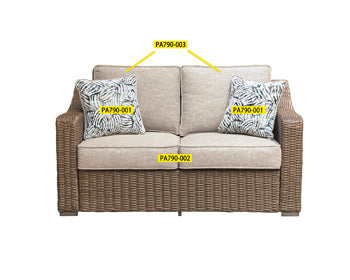 Revare Beach Seat Cushion