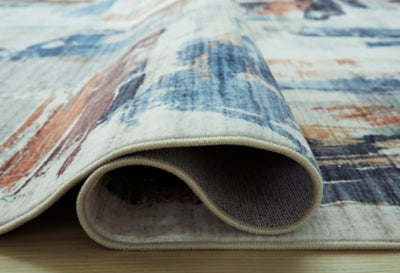 Hessland 5' x 7' Washable Rug