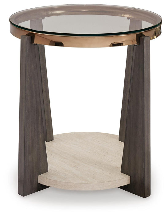 Frazwa Coffee Table and 2 End Tables