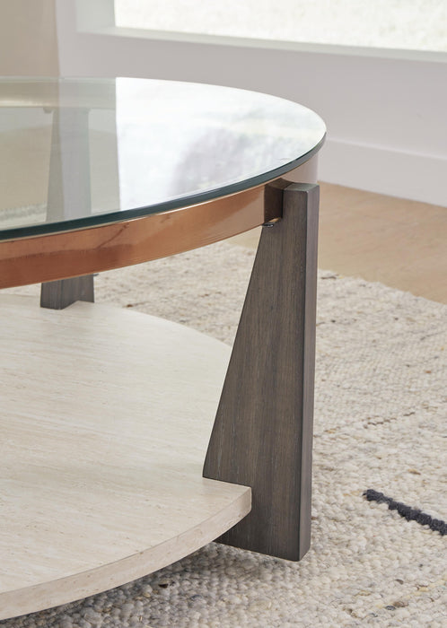 Frazwa Coffee Table and 2 End Tables