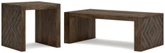 Dreggan Brown Dreggan Coffee Table with 1 End Table image