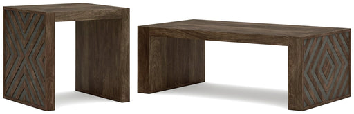 Dreggan Brown Dreggan Coffee Table with 1 End Table image