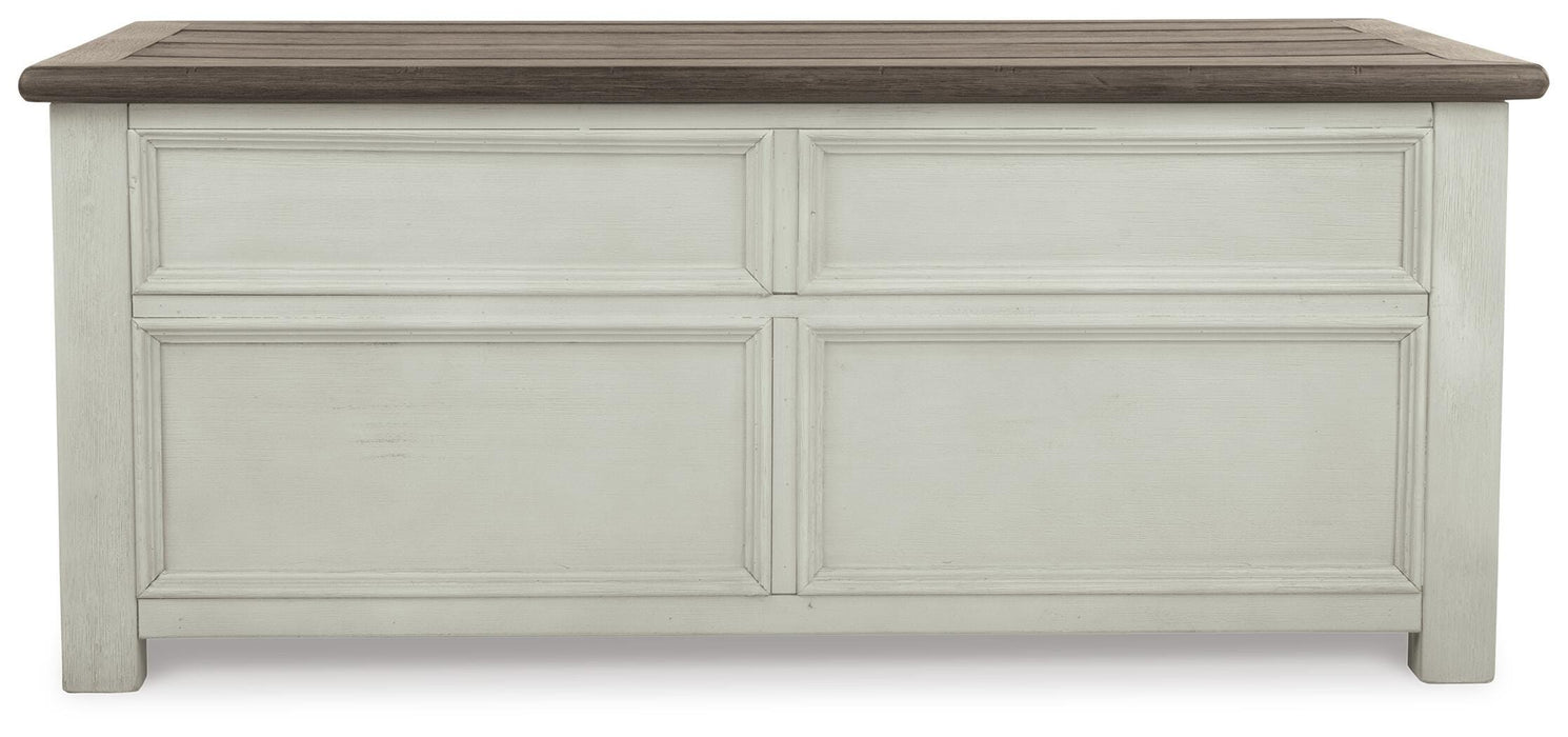 Bolanburg Coffee Table with End Table and Chairside End Table