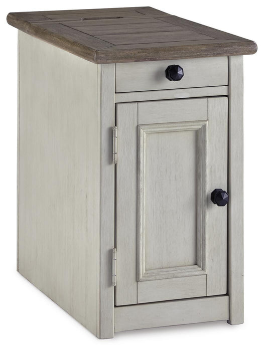 Bolanburg Chairside End Table with USB Ports & Outlets