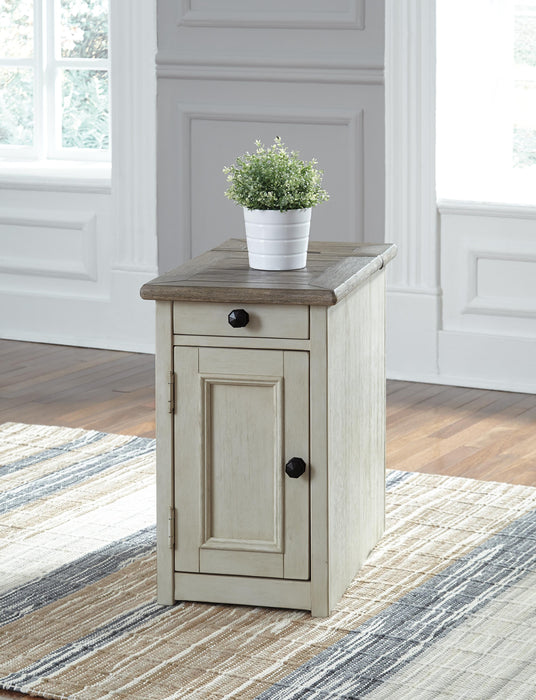 Bolanburg Coffee Table with End Table and Chairside End Table