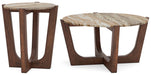 Tanidore Warm Brown Tanidore Coffee Table with 1 End Table image