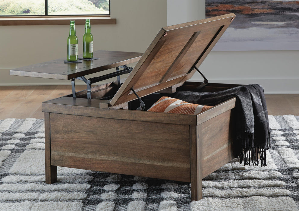 Moriville Lift-top Coffee Table and 2 End Tables