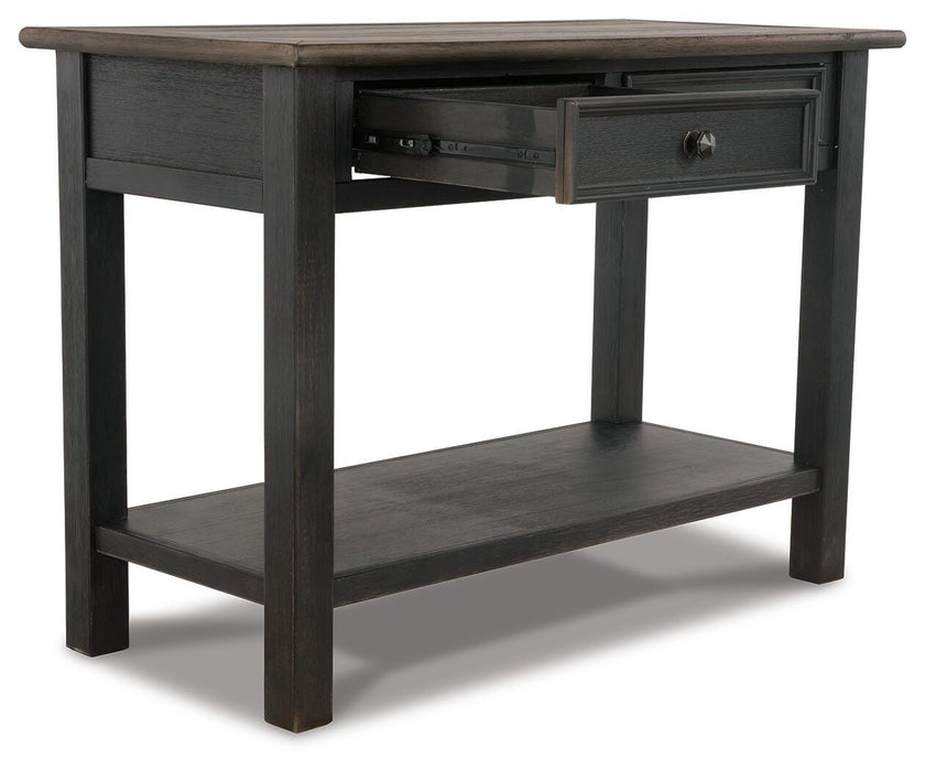 Tyler Creek Coffee Table and 2 End Tables with Console