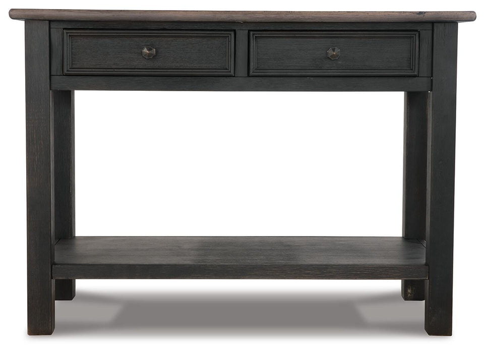Tyler Creek Coffee Table and 2 End Tables with Console