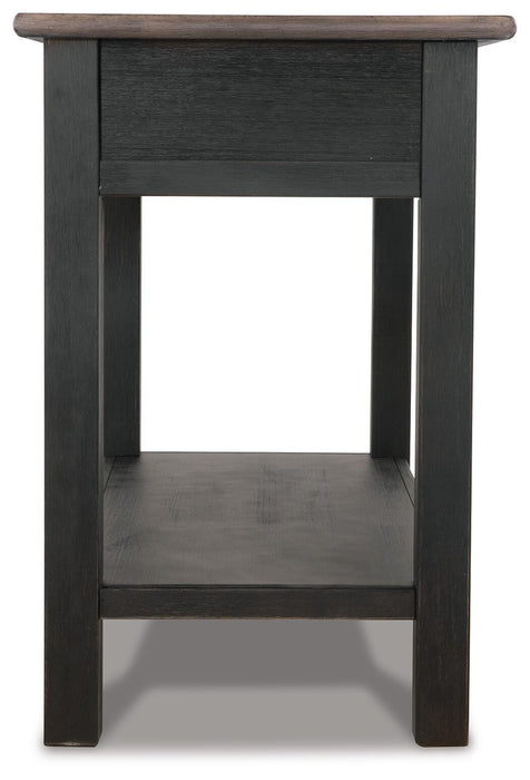 Tyler Creek Coffee Table and 2 End Tables with Console