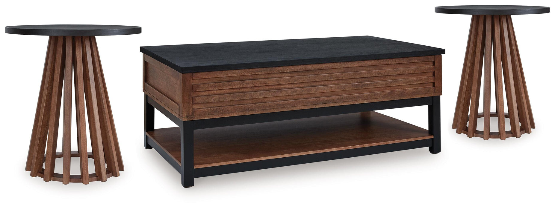 Kallari Coffee Table and 2 Ends