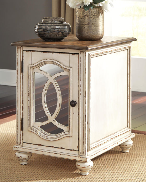 Realyn Coffee Table and 2 End Tables