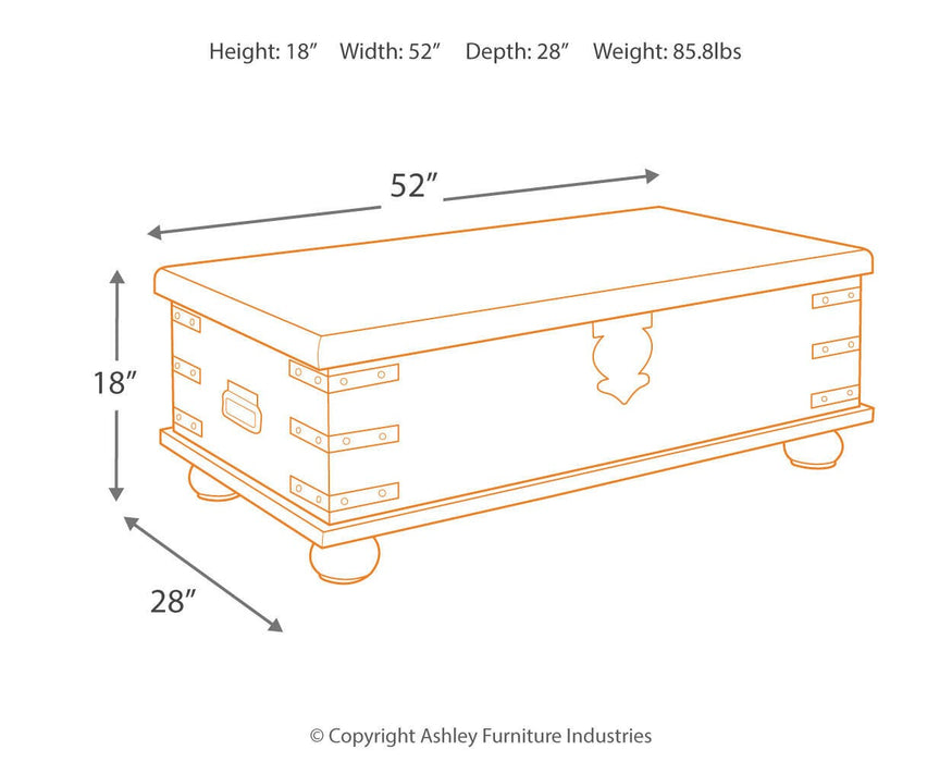 Carynhurst Coffee Table and 2 End Tables