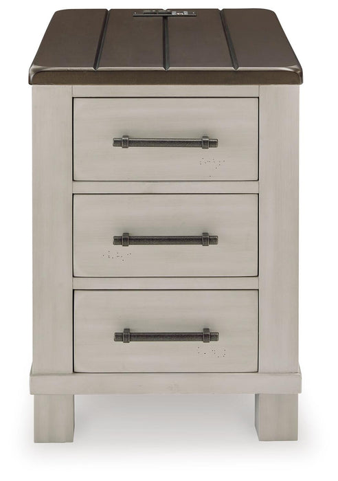 Darborn Lift-top Coffee Table and 2 Chairside End Tables