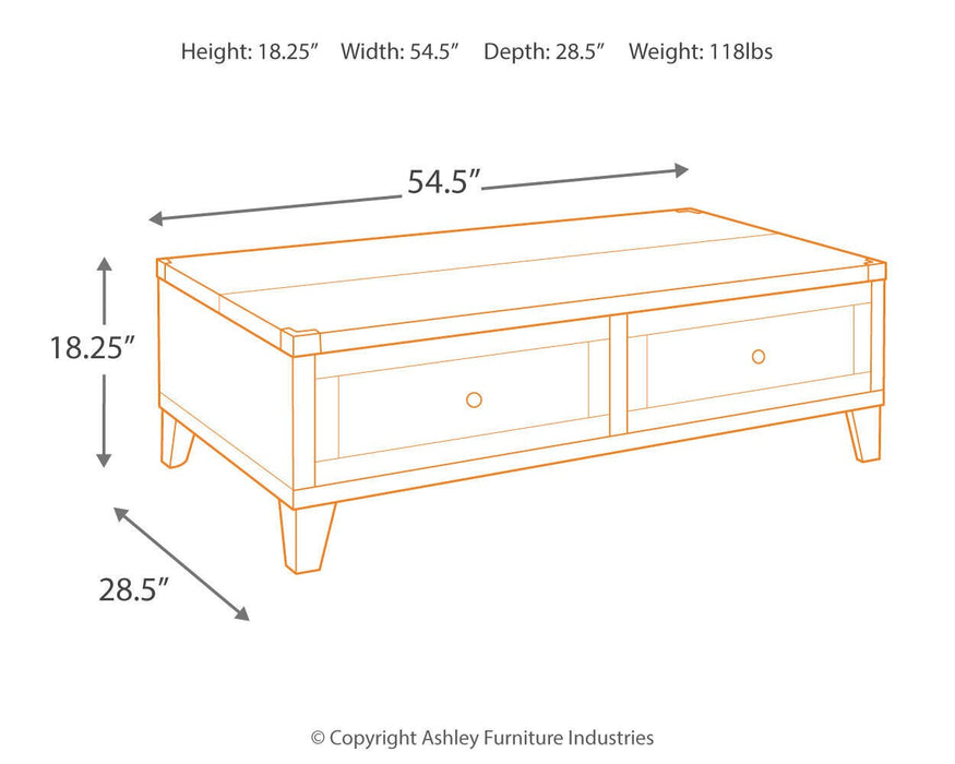 Todoe Coffee Table and End Table