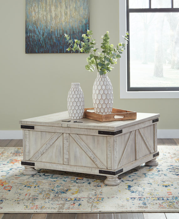 Carynhurst Coffee Table and 2 End Tables