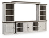 Havalance Two-tone Entertainment Center image