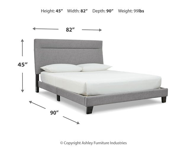 Adelloni Upholstered Bed