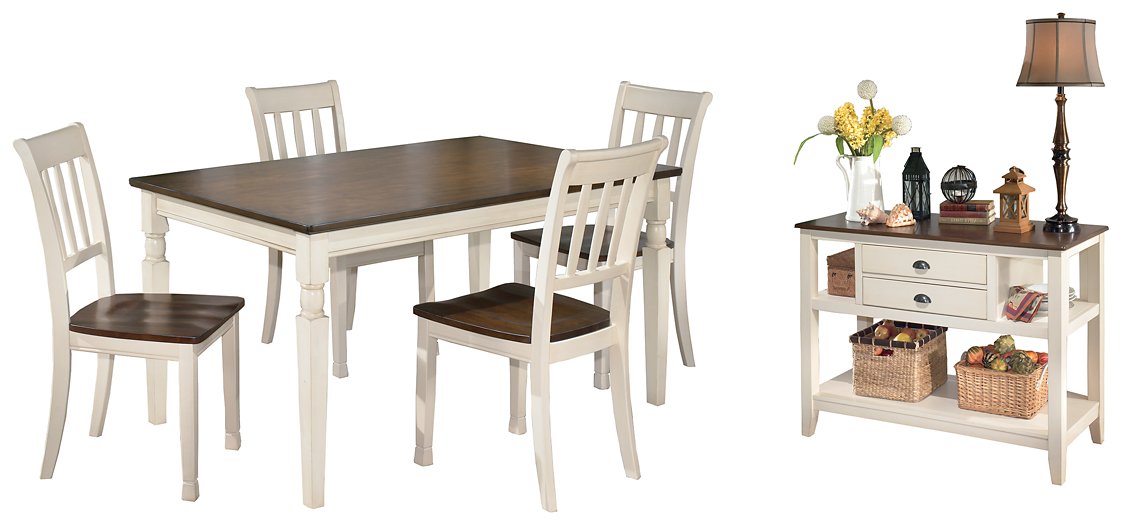 Whitesburg 6-Piece Dining Package