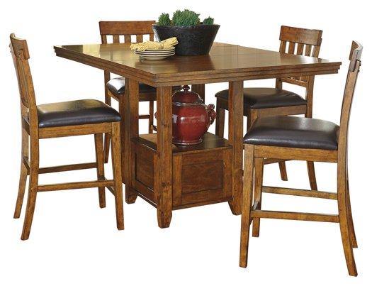 Ralene 5-Piece Counter Height Dining Package
