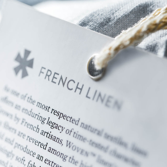 Vintage-Washed French Linen Sheet Set